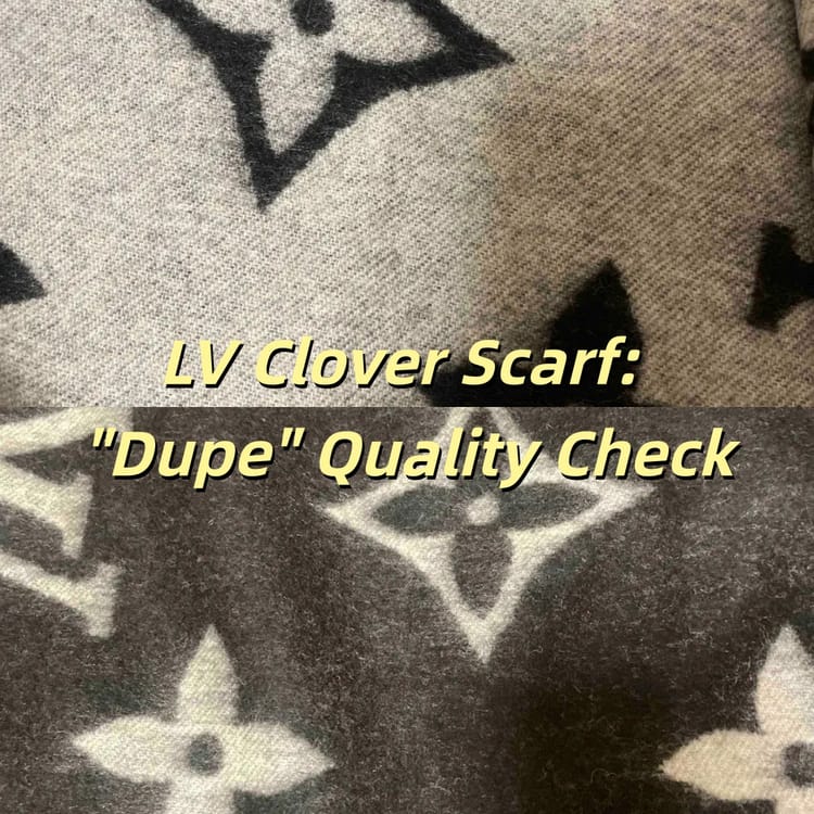 LV CLOVER SCARF [ QUALITY ] CHECK