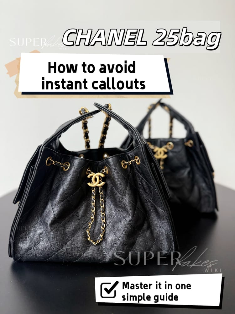 How to Spot a Low-Tier Chanel 25 Bag Instantly