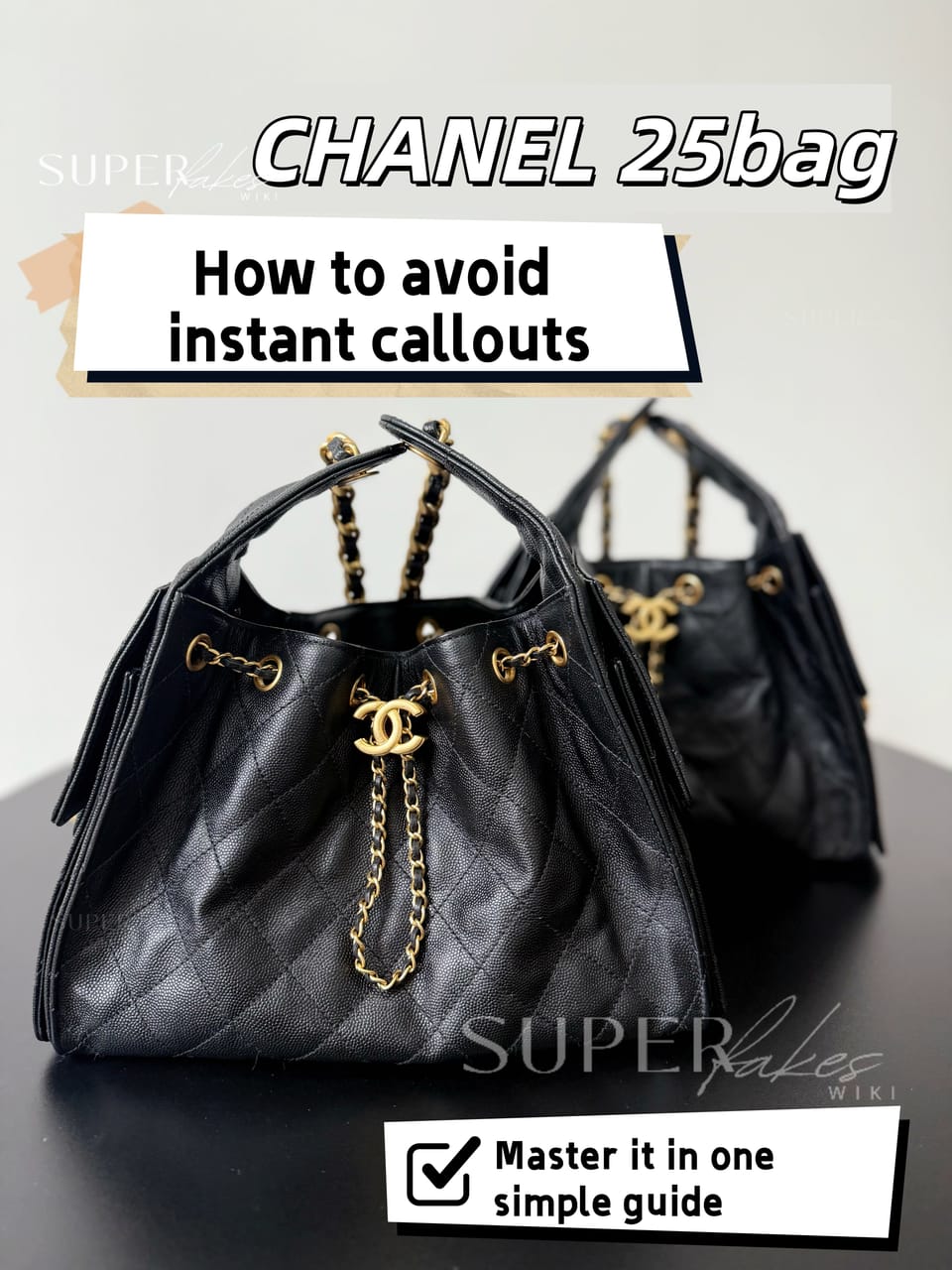 How to Spot a Low-Tier Chanel 25 Bag Instantly